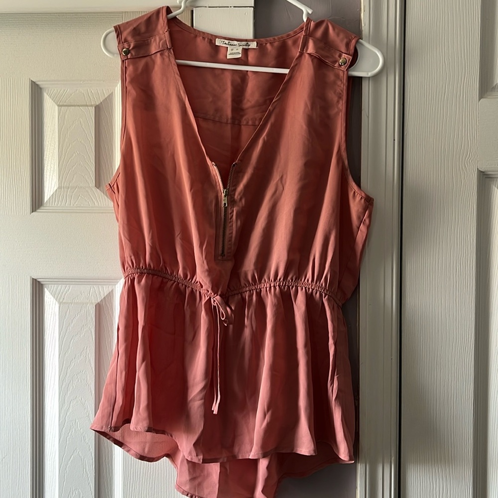 Light Pink Sleeveless blouse